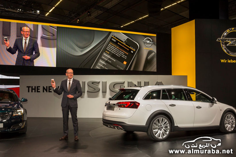 أوبل إنسيجنيا تعلن عن نموذج سيارتها المحدث في معرض فرانكفورت للسيارات Opel Insignia 20